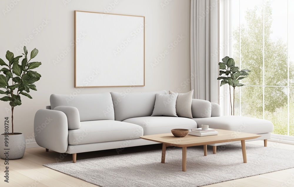 Mock up frame with minimal decor close up in home interior background, 3d render Mock up frame with minimal decor close up in home interior background, 3d render