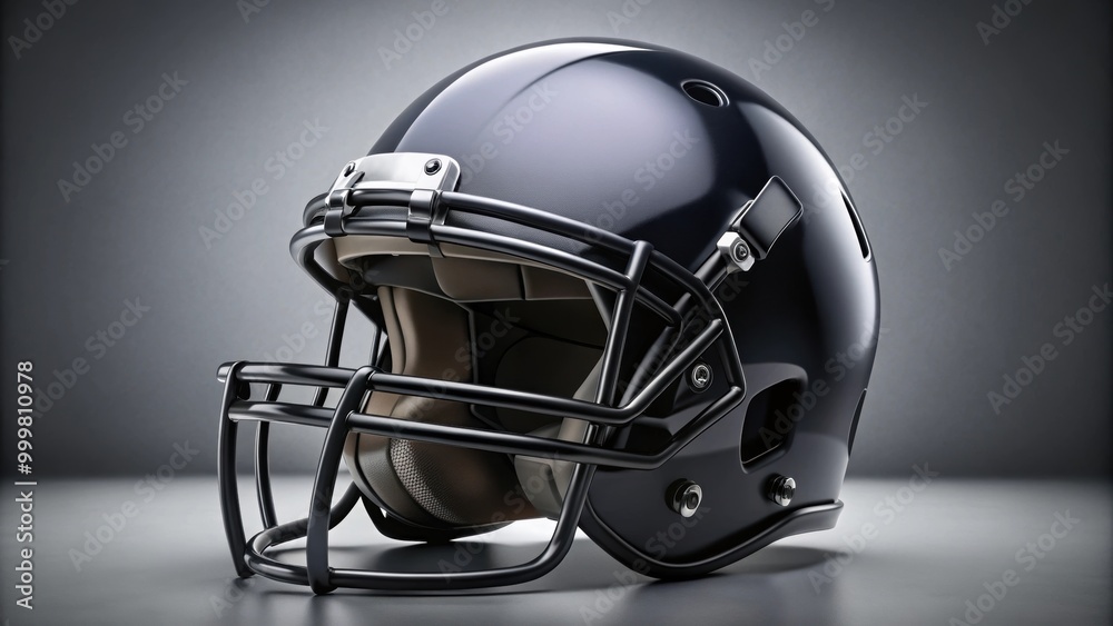 Black American football helmet mockup in various angles, football, sports, helmet, protective gear, headgear, equipment Black American football helmet mockup in various angles, football, sports, helmet, protective gear, headgear, equipment