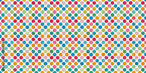 Seamless multicolored polka dot texture background, polka dot, seamless, texture, colorful, pattern, dotted, vibrant