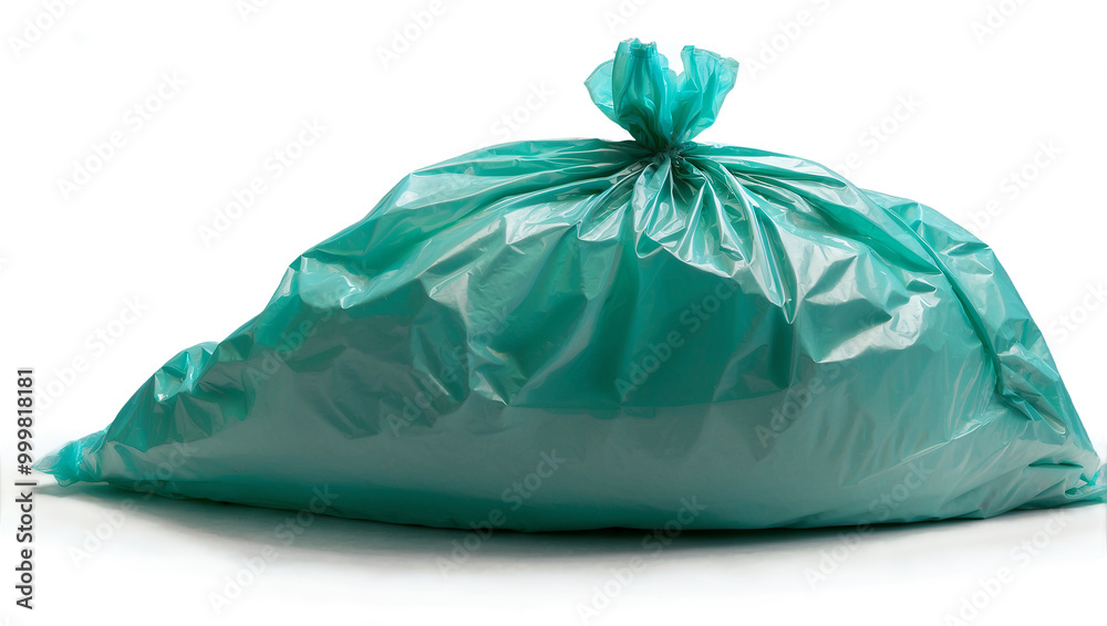 Obraz premium Green Plastic Bag 0