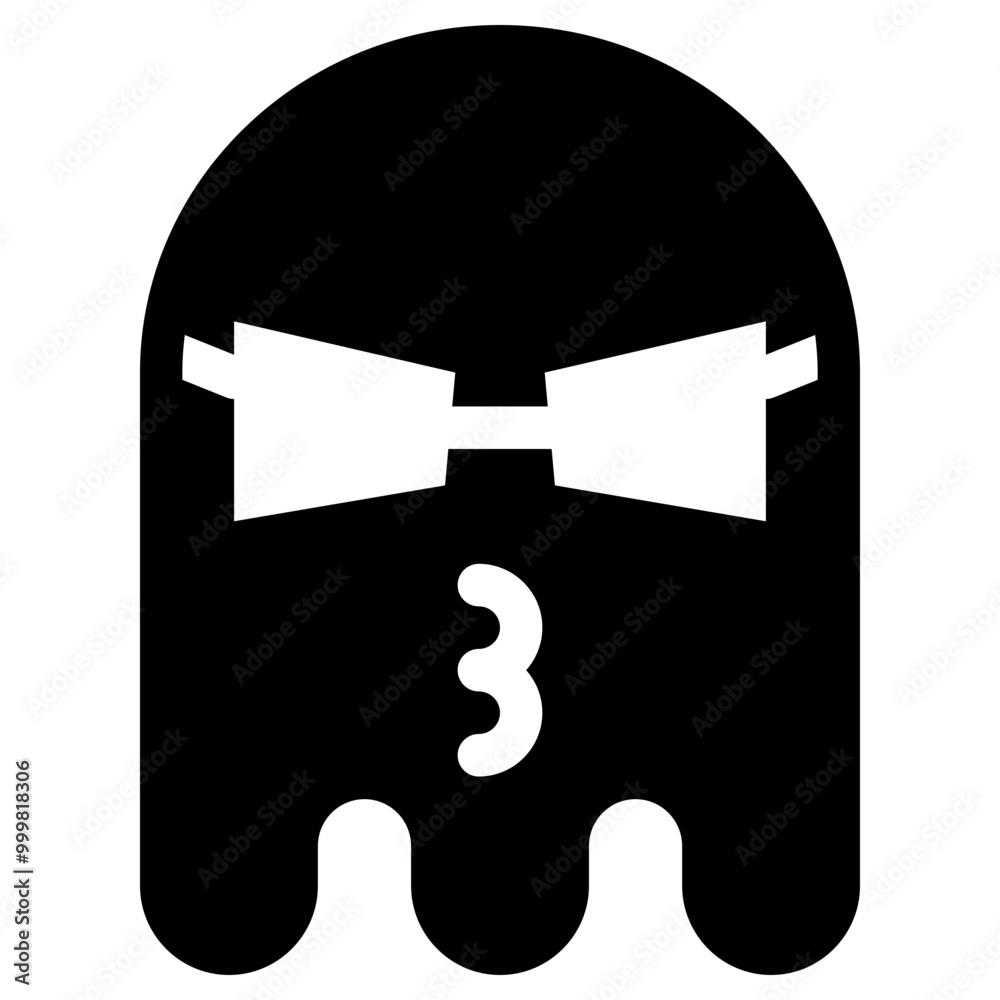 Ghost Emoji Icon. Simple Soul Black Silhouette. Ghost Emoji Icon. Simple Soul Black Silhouette.