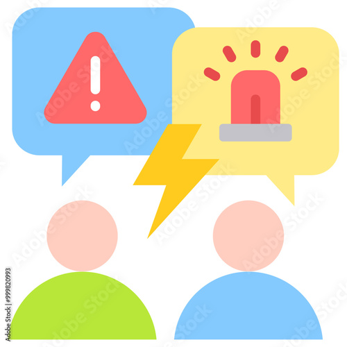 Crisis Communication Icon