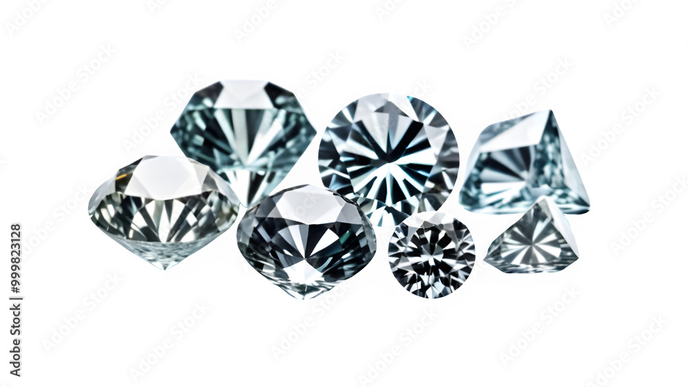 Fototapeta premium raw diamond gem