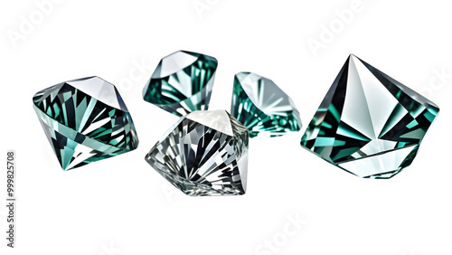 Obraz na płótnie raw diamond gem w salonie
