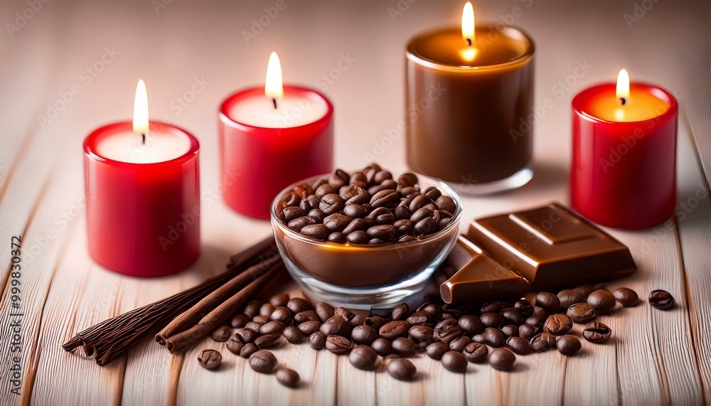Candles bring warmth and soothing scents. Candles bring warmth and soothing scents.