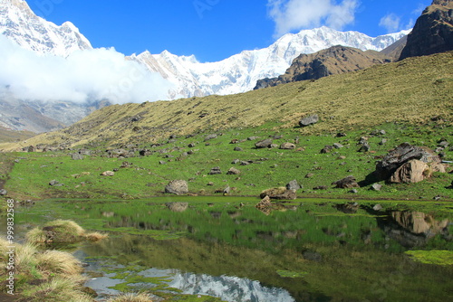 lake in the mountain
