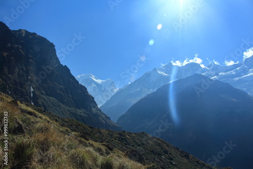 panorama of the mountains