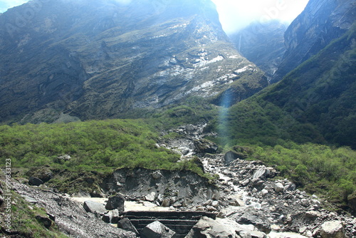 landscape in the mountains