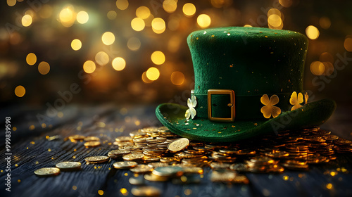 Leprechaun's Hat Resting on...