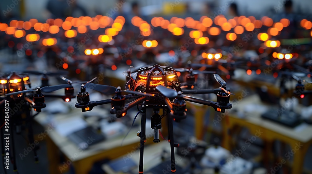 Autonomous drone swarm programming team, collective AI: A team of ...