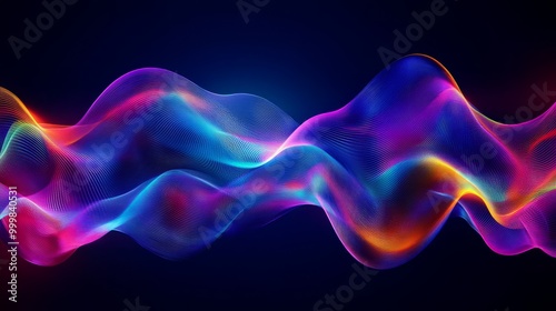 Colorful Wave Abstract