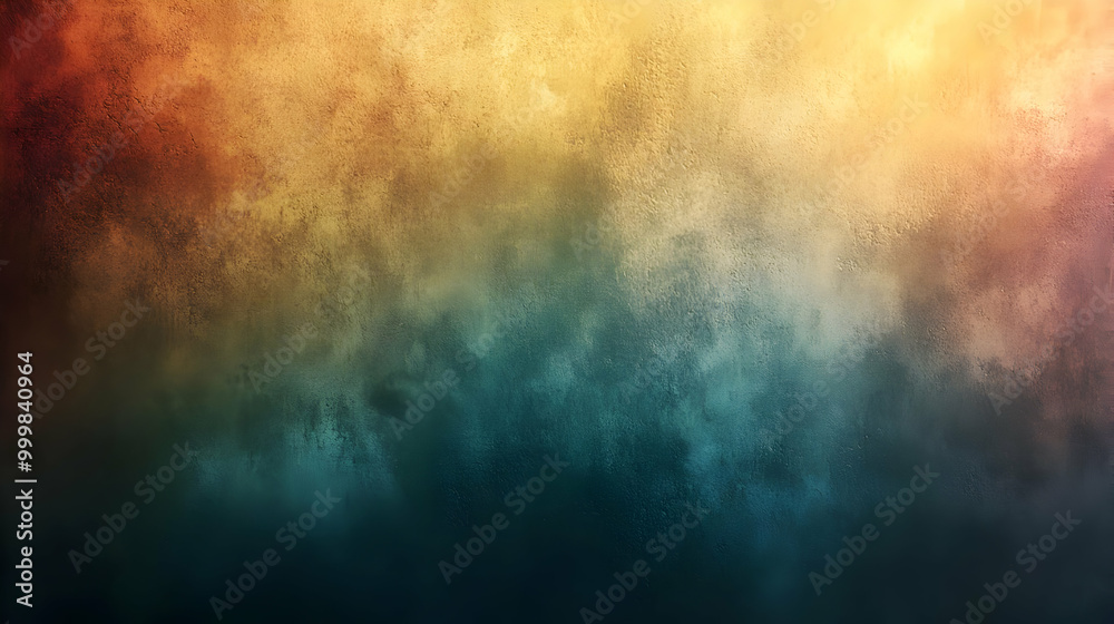 Fototapeta premium Abstract Gradient Background with Textured Surface, Orange and Blue Colors