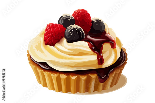 디저트, dessert ,  Generative AI
