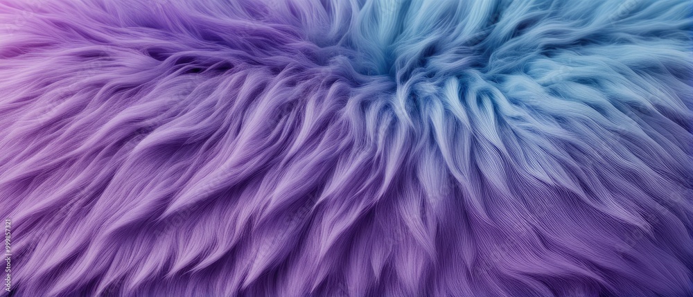 Soft Fluffy Purple and Blue Fur Soft Fluffy Purple and Blue Fur