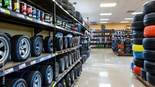 Tire Shop Interior