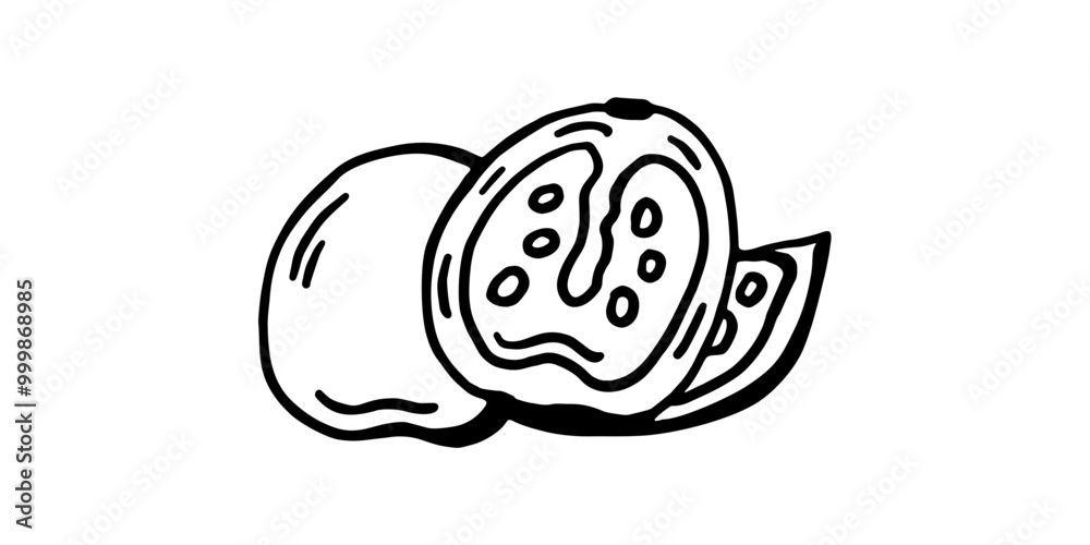 Black and white line art illustration of a whole and half tomato. This minimalist and hand-drawn design is perfect for culinary, botanical, or kitchen-themed projects Black and white line art illustration of a whole and half tomato. This minimalist and hand-drawn design is perfect for culinary, botanical, or kitchen-themed projects