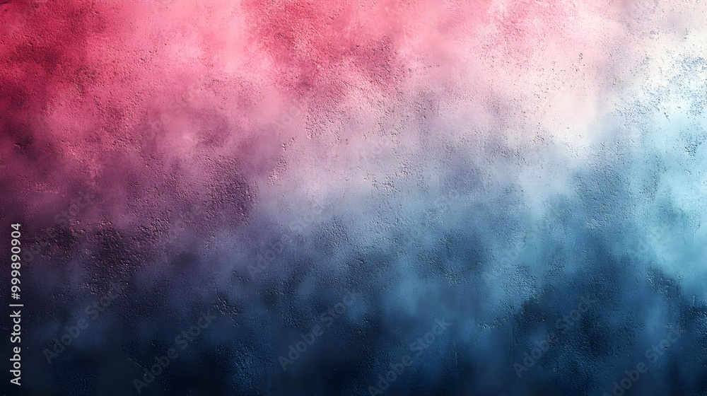 Fototapeta premium Abstract Pink to Blue Gradient Background Concrete Wall Texture