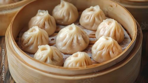 Xiao Long Bao,Xiao Long Bao Chinese food, delicious food ready to eat in a bowl