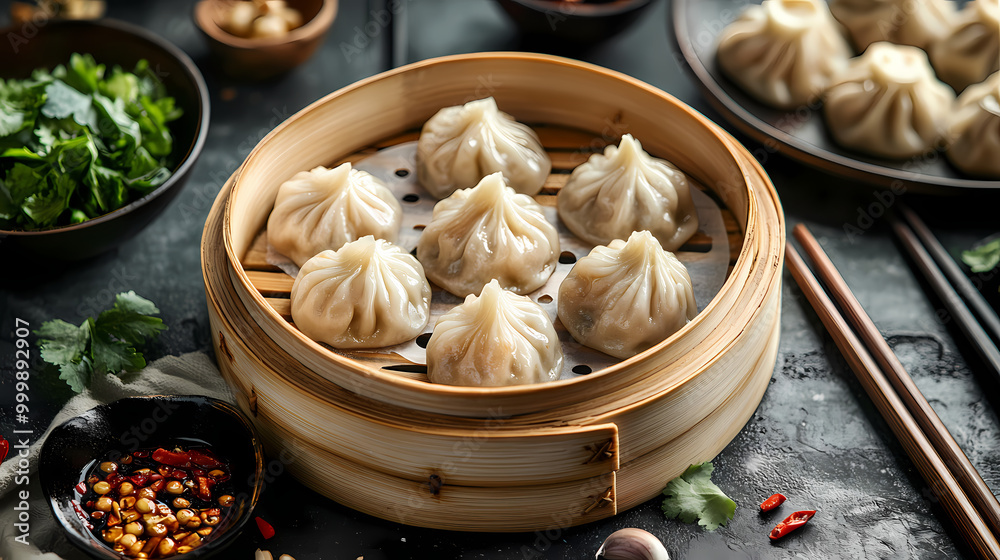 Xiao Long Bao,Xiao Long Bao Chinese food, delicious food ready to eat in a bowl Xiao Long Bao,Xiao Long Bao Chinese food, delicious food ready to eat in a bowl