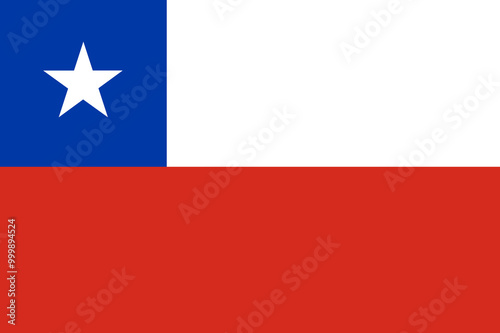 Free Download National Flag Republic of Chile - vector,  - GFXLoad