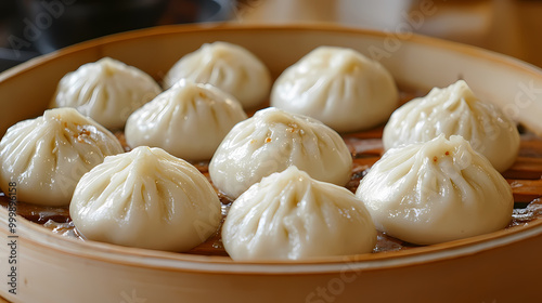 Xiao Long Bao,Xiao Long Bao Chinese food, delicious food ready to eat in a bowl