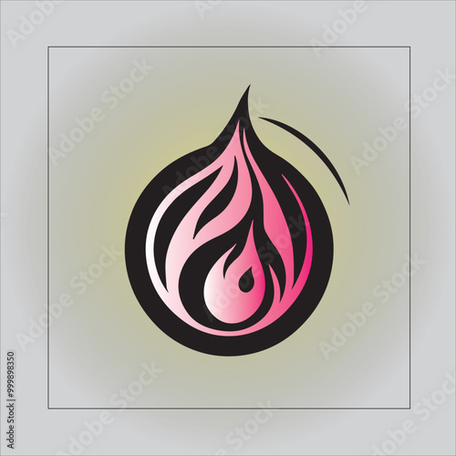 Fire icon. Vector illustration
