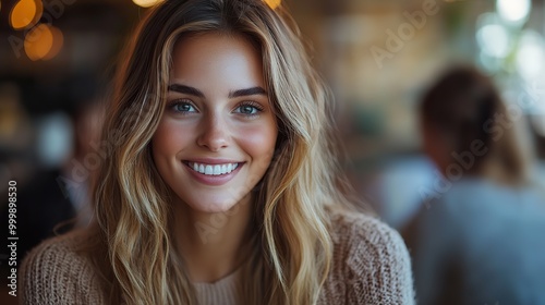 Wallpaper Mural happy young couple buying their new home and meeting real estate agent in apartment Torontodigital.ca