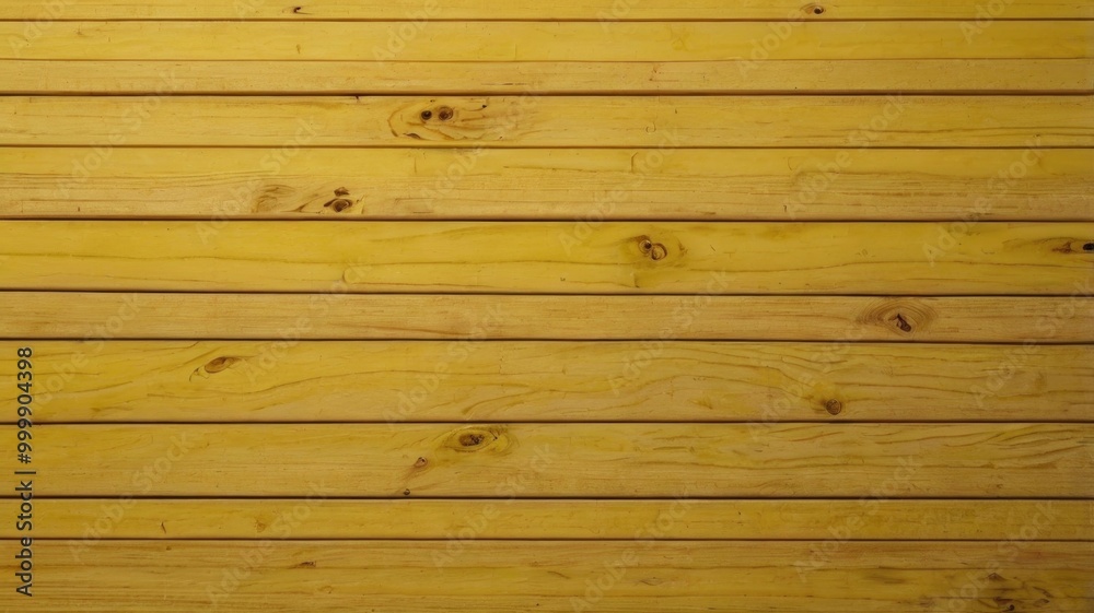 Yellow Wooden Texture Background Featuring Rich Grain Pattern. Horizontal Line Yellow Wooden Texture Background Featuring Rich Grain Pattern. Horizontal Line
