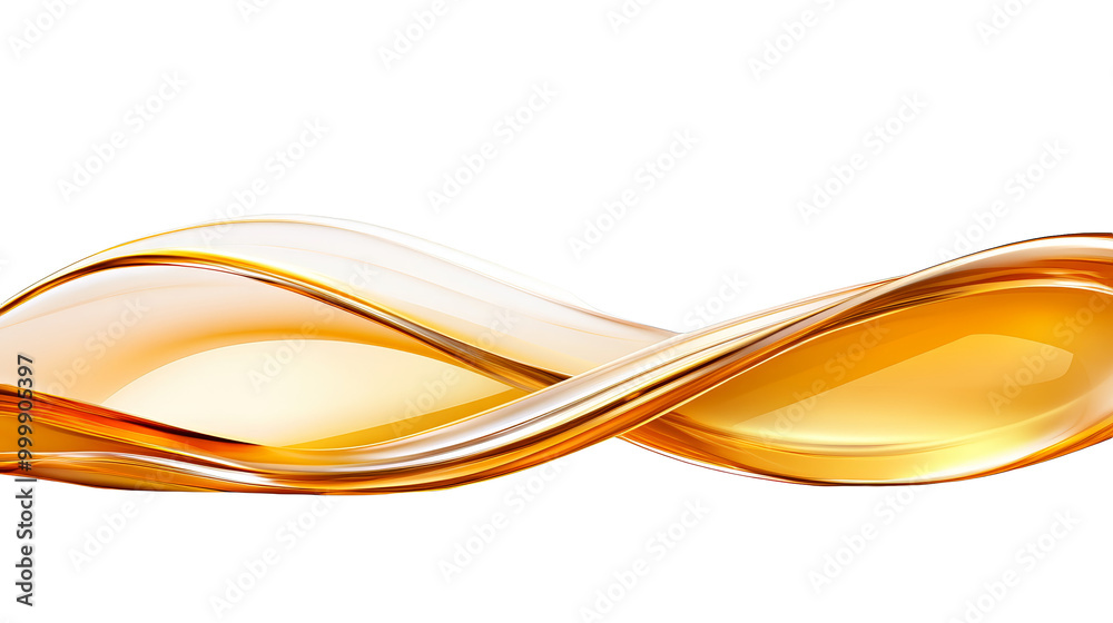 A smooth, flowing design with golden waves, perfect for backgrounds or accents in creative projects. A smooth, flowing design with golden waves, perfect for backgrounds or accents in creative projects.