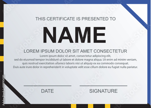vector award certificate design. certificate vector art. popular certificate vector, abstract geometric certificate vector. incredible  certificate vector. icon