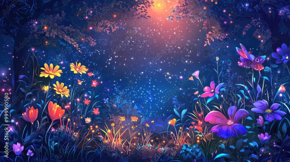 Vector fantasy background Vector fantasy background