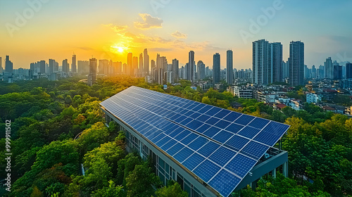 Solar Panels Powering the C...