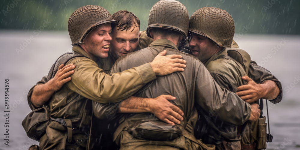 Fototapeta premium The tragic events during World War II