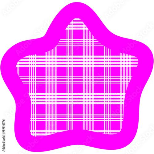 Pink star blue heat orange heart blue star yellw star