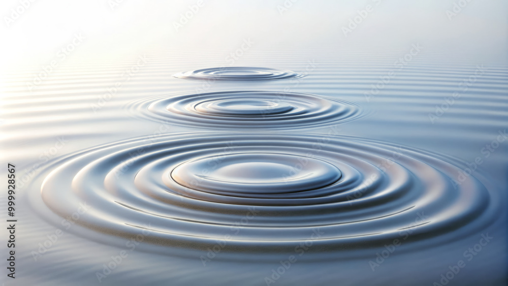 Gentle ripples expand outward on tranquil surface, creating circles of serenity that evoke sense of calm and purity. soft hues enhance peaceful atmosphere Gentle ripples expand outward on tranquil surface, creating circles of serenity that evoke sense of calm and purity. soft hues enhance peaceful atmosphere