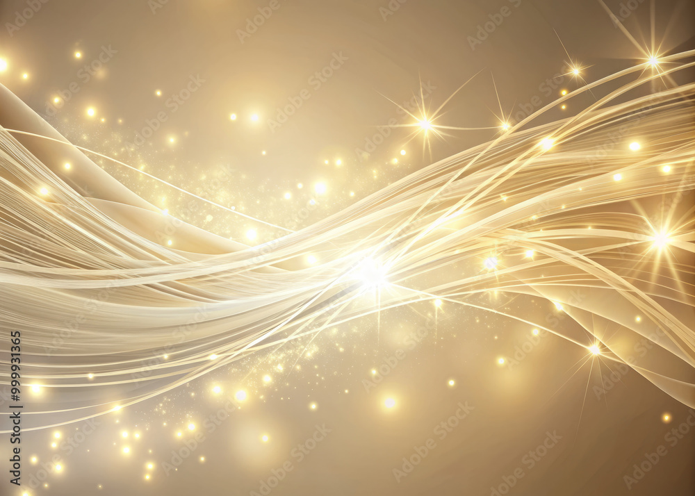 Delicate silky threads of light converge to form luminous, shimmering background that evokes sense of elegance and warmth. This radiant design is perfect for various creative projects Delicate silky threads of light converge to form luminous, shimmering background that evokes sense of elegance and warmth. This radiant design is perfect for various creative projects