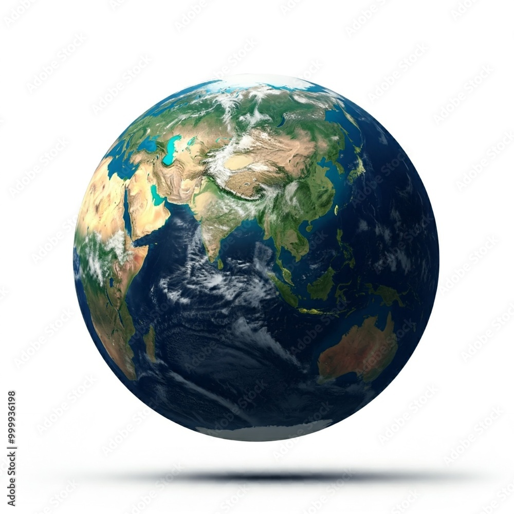 earth globe isolated on white earth globe isolated on white