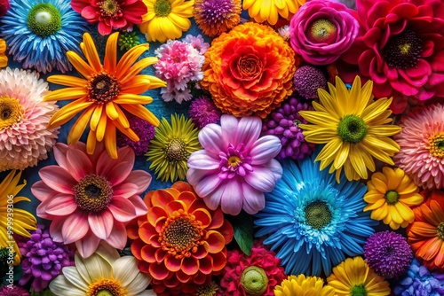 Colorful Flower Graphics Collection for Creative Projects and Digital Design Inspiration Free Download