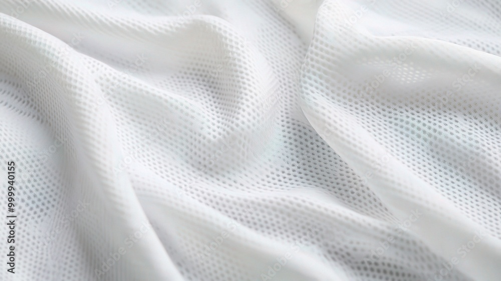 Soft White Mesh Fabric Texture for Background Design Soft White Mesh Fabric Texture for Background Design