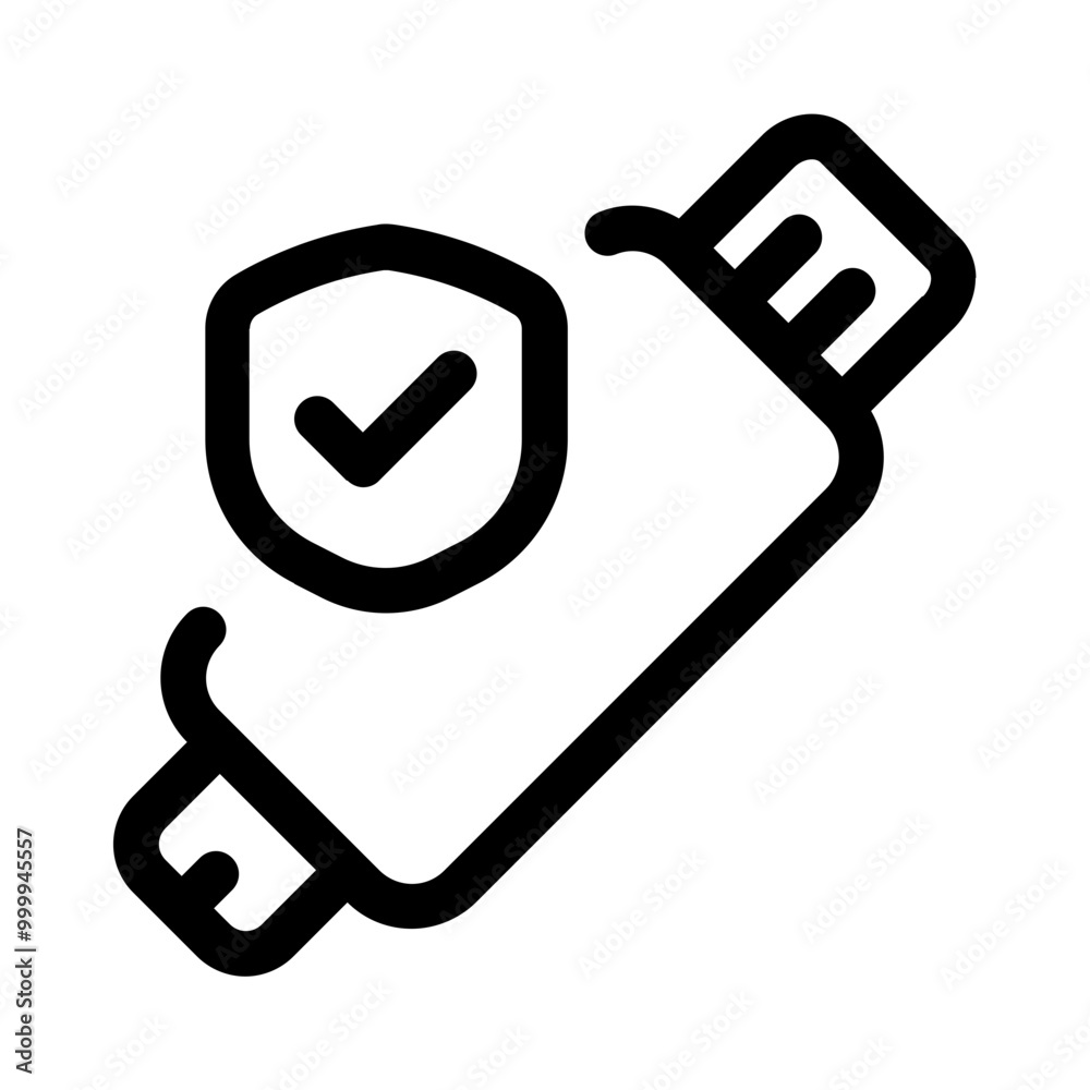 disk check icon with line style, perfect for user interface projects disk check icon with line style, perfect for user interface projects