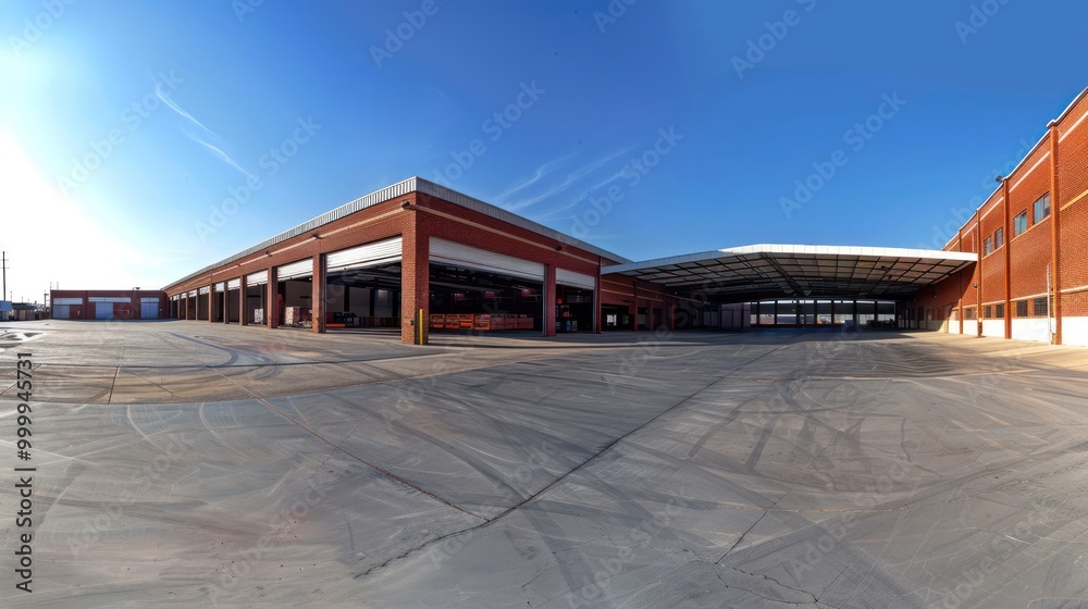 Industrial Building Exterior Industrial Building Exterior