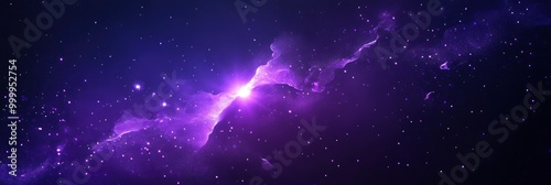 Brilliant purple space backdrop that is artistic