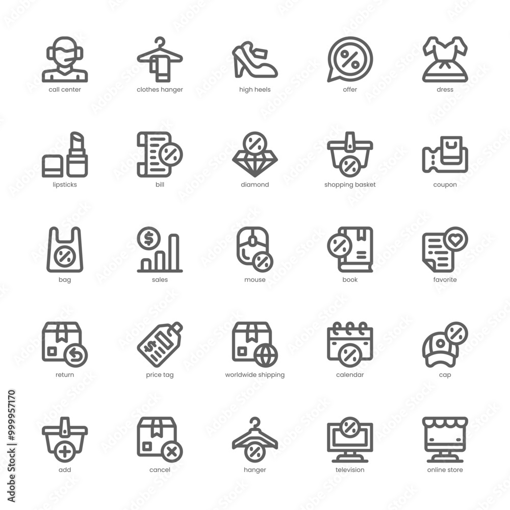 Black Friday Shop icon pack for your website, mobile, presentation, and logo design. Black Friday Shop icon outline design. Vector graphics illustration and editable stroke. Black Friday Shop icon pack for your website, mobile, presentation, and logo design. Black Friday Shop icon outline design. Vector graphics illustration and editable stroke.