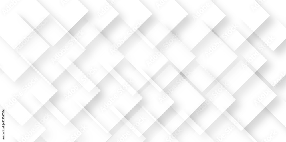 Modern Abstract Tile Design in White with Clean Vector Lines Modern Abstract Tile Design in White with Clean Vector Lines