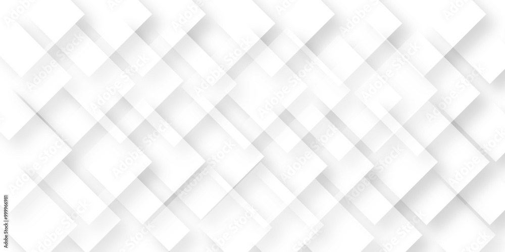 Abstract White Vector Tile Art with Geometric Symmetry Abstract White Vector Tile Art with Geometric Symmetry