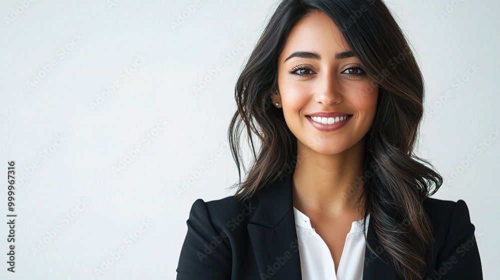 Confident Businesswoman with a Warm Smile Confident Businesswoman with a Warm Smile