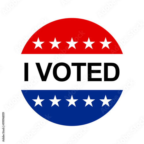I voted sticker