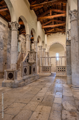 Albe, Massa d’Albe, L’Aquila. The church of San Pietro in Albe photo