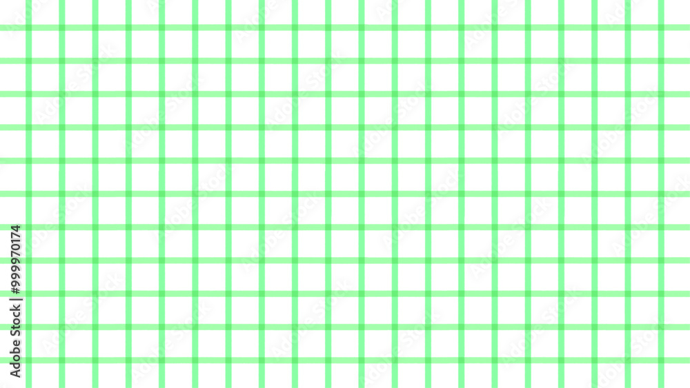 手書きの鮮やかな緑色のグリッドのテクスチャ - シンプルでおしゃれな格子柄の背景素材ー - 16:9 手書きの鮮やかな緑色のグリッドのテクスチャ - シンプルでおしゃれな格子柄の背景素材ー - 16:9