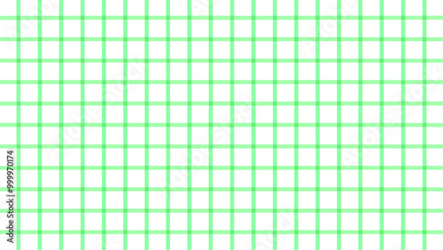 手書きの鮮やかな緑色のグリッドのテクスチャ - シンプルでおしゃれな格子柄の背景素材ー - 16:9